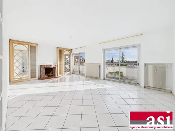 Duplex de 114.43 m² avec un jardin, 2 terrasses, un balcon et u