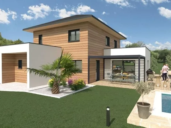 Brison saint innocent (73100), projet construction en ossature bois