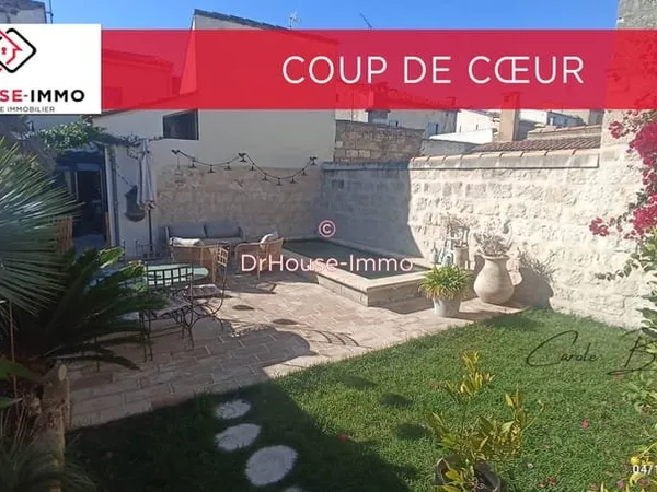 Charmante maison de 90m2 avec piscine patio et grande remise