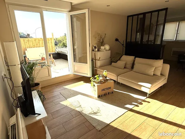 Appartement T3, terrasse, rue de Bordeaux