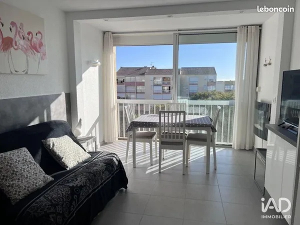 Studio 1 pièce 23 m²