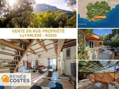Vente en nue propriété - H69 ans - LA FARLEDE (83210)
