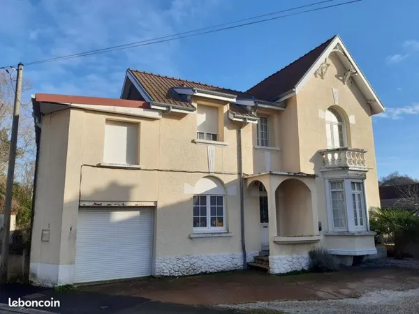 Belle 1930 individuelle de 130m², jardin, garage