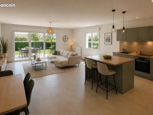 Appartement 3 pièces 65 m²