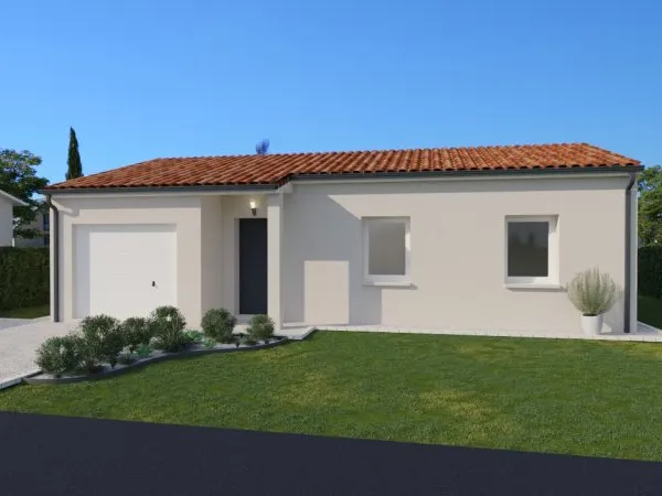 Terrain + maison 61 m²