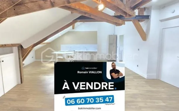 Appartement 2 chambres et cave