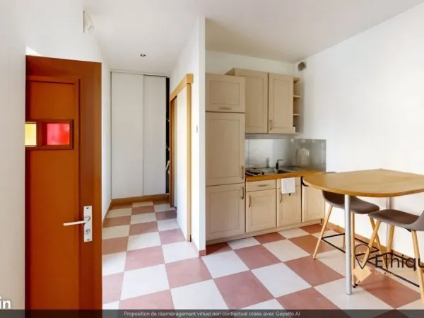 Studio 1 pièce 22 m²