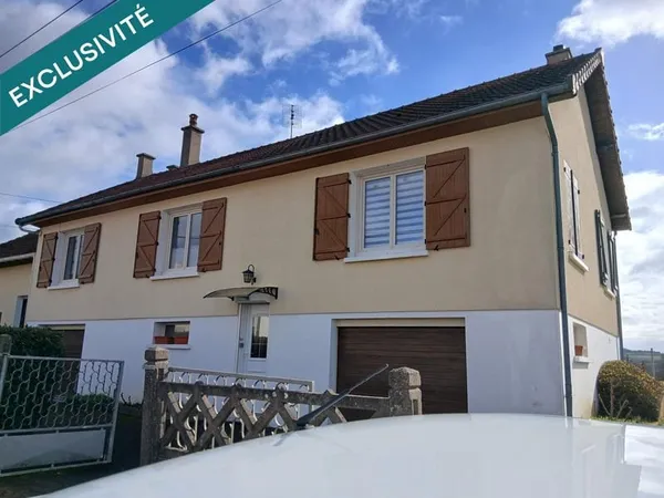 Nouveau Epinac Maison 87 m2 environ sur sous sol avec terrain