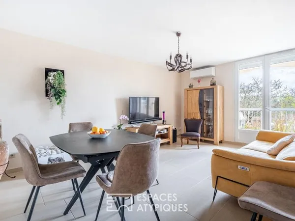 Joli duplex en dernier étage