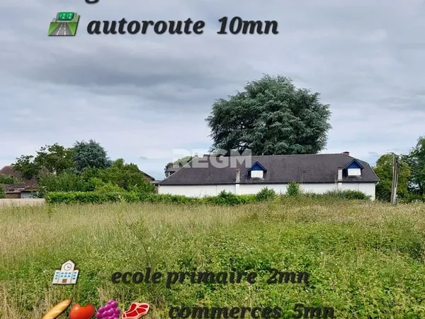 Terrain 1520 m² Cescau