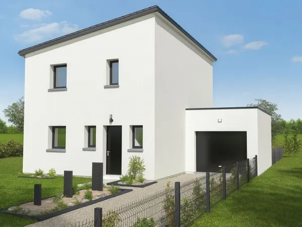 Projet de construction d'une maison 105 m² avec terrain à ROMAGNE (35)