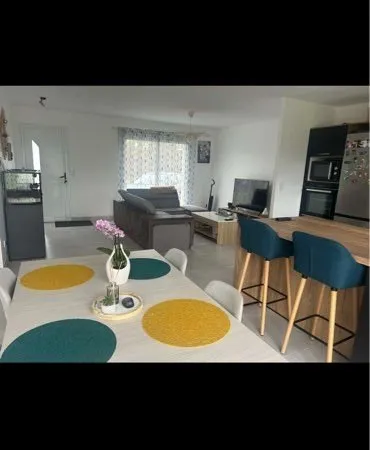 Maison neuve 2024 plain-pied 90m²- 3ch-DPE A -Terrain 1040m²- Le Pont- Chrétien-Chabenet