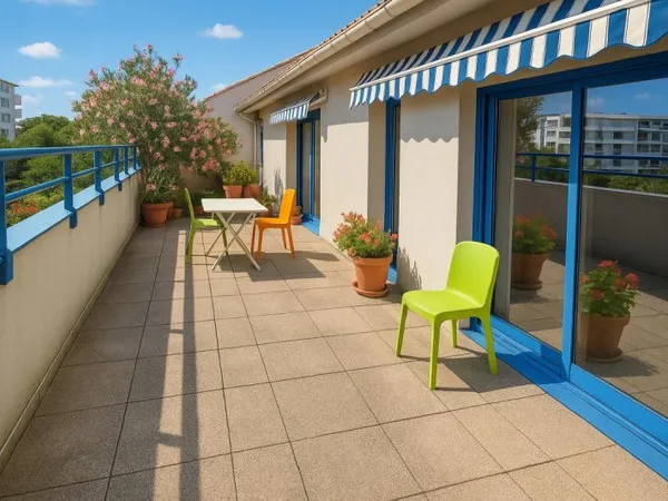 Villeurbanne Coeur Gratte-Ciel-, (Dernier étage), Appartement 140m² avec terrasse de 60m²