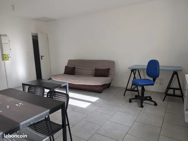 Studio meublé 30m2 proche IUT