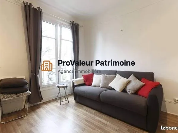 Studio 1 pièce 17 m²