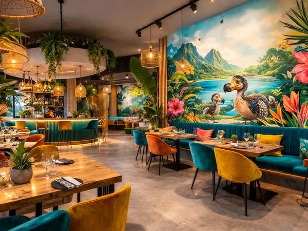 Restaurant : Murs et Fonds - Ouest REUNION