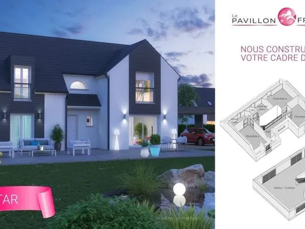 Projet de construction d'une maison 120 m² avec terrain à BOISSY-SAINT-LEGER (94)