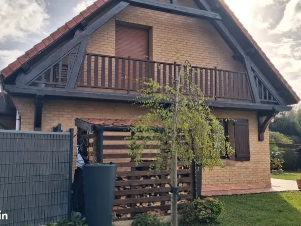 Pavillon semi plain pied