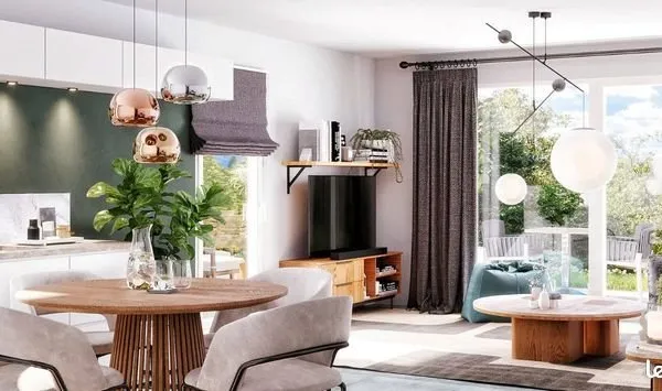 Appartement - 3 pièces - Viuz-en-Sallaz à 30 minutes de Genève