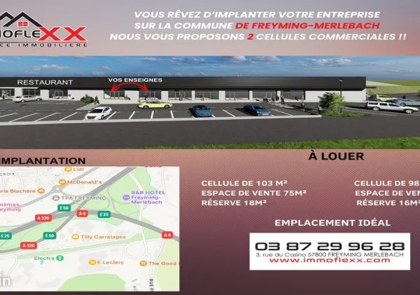 Local commercial 103 m²