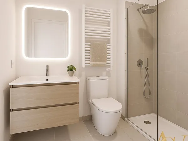 2 pièces de charme dans résidence avec piscine