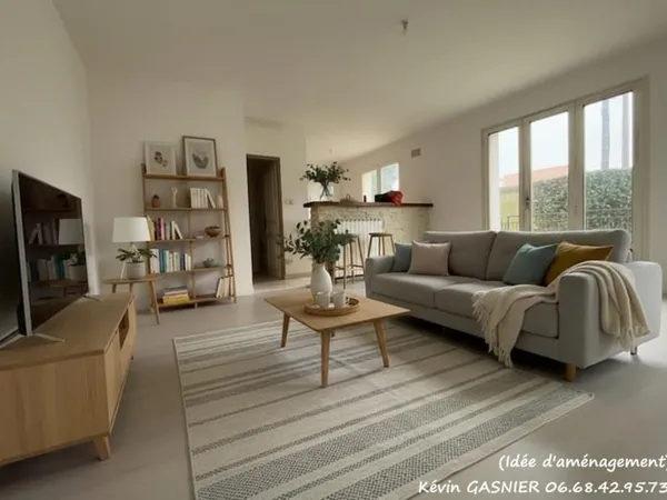 ANGOULEME (16000) : Appartement 48m2 T2 lumineux avec parking