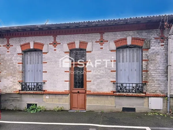MAISON AVEC TERRAIN A FORT POTENTIEL