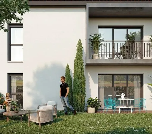 APPARTEMENT T2 REZ-DE-JARDIN SAINT-ORENS-DE-GAMEVILLE