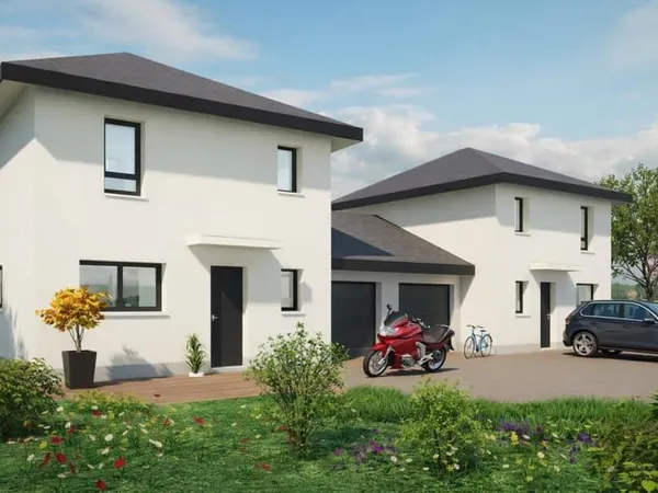 À Farges, maison neuve jumelée alliant modernité et qualité de vie