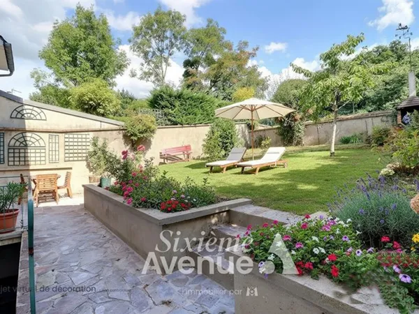 CHAVILLE - MAISON de 7 pièces 163 m2 avec JARDIN