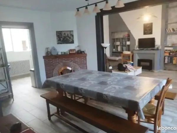 Bas de villa meublé F2/ F3