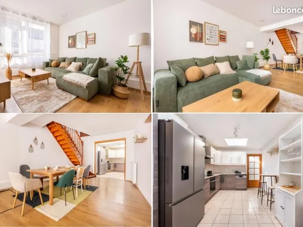 3 Chambre de 15,6m2 sur jardin dans colocation de 161m2
