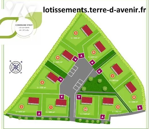 Terrain 503 m²