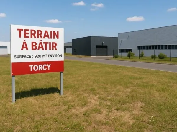 Terrain 920 m²
