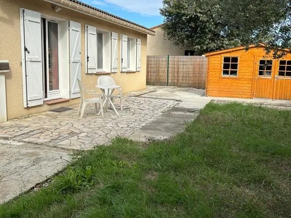 Toulouse Labarthe-sur-Leze charmante maison familiale T4 de plain-pied avec garage, cabanons de jard