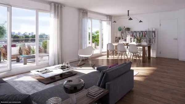 BEAU T4 - BALCON & PARKING - 2MIN MÉTRO 3