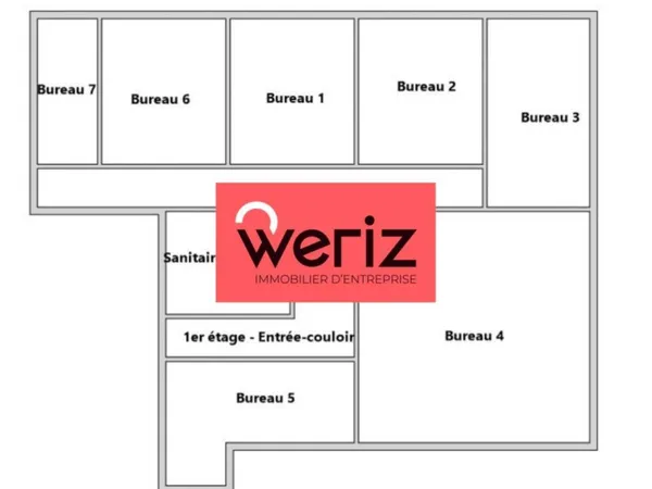 Bureaux 201 m²