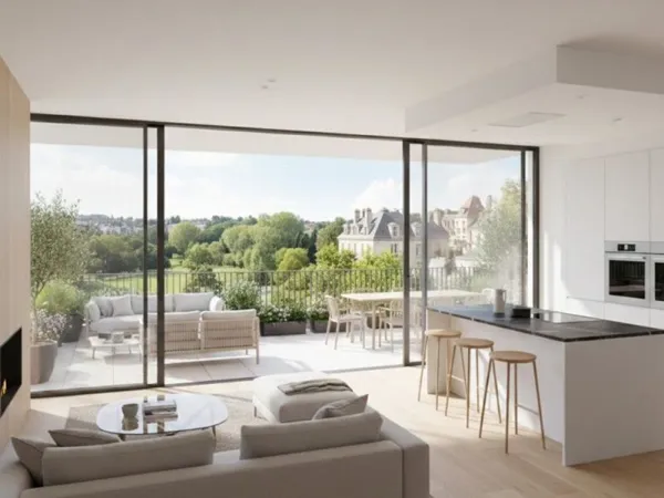 **RARE: DERNIER ÉTAGE 4 PIÈCES AVEC TERRASSE + 2 PARKINGS + CAVE IDÉALEMENT SITUÉ**