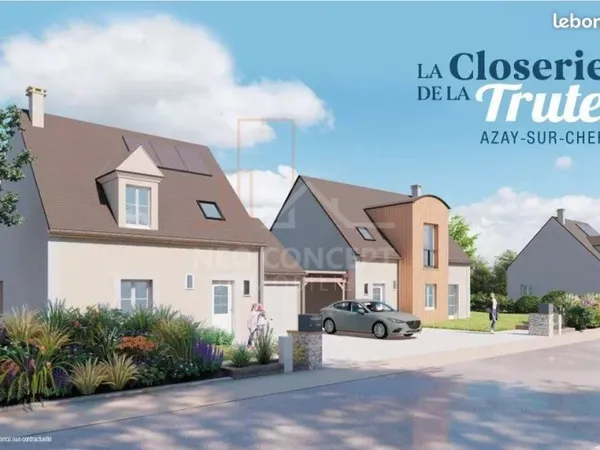 Terrain 579 m² Azay-sur-Cher