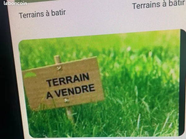 Terrain viabilisé aux portes du havre