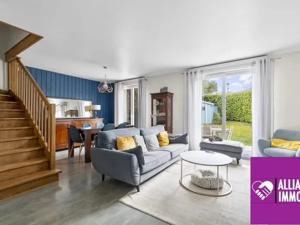 Maison 4 chambres avec jardin - POMPE A CHALEUR - PROCHE DE LA LETTRE C