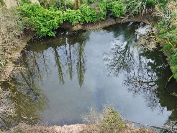 Etang avec terrain à truffiers