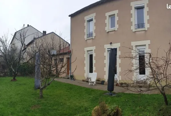 Limoges, Maison T9 avec 400m² du jardin