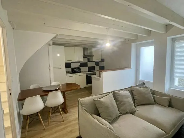 Duplex 74m² Meublé ou NonMeublé & Lumineux - 3 Chambres - À 15 min de Nantes