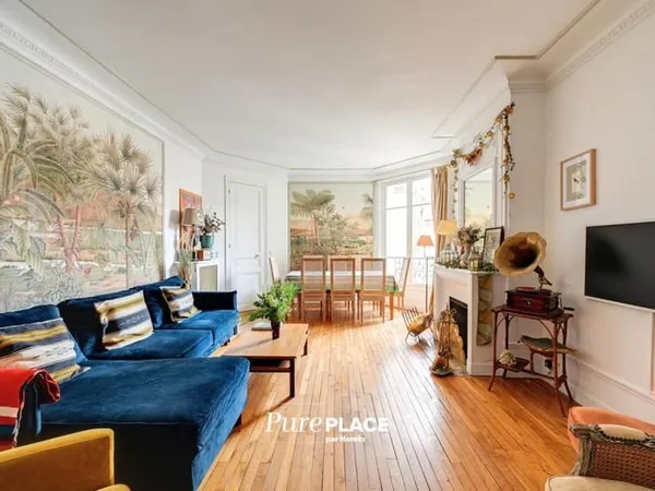 Appartement T3 de 77 m2 à Paris 75016, Rue Chernoviz