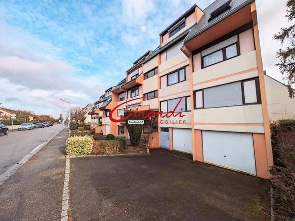 KINGERSHEIM, PROCHE WITTENHEIM, APPARTEMENT EN IMPASSE 72M2,