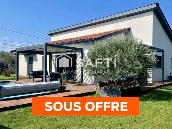 MAISON CONTEMPORAINE HAUT DE GAMME - LESPINASSE