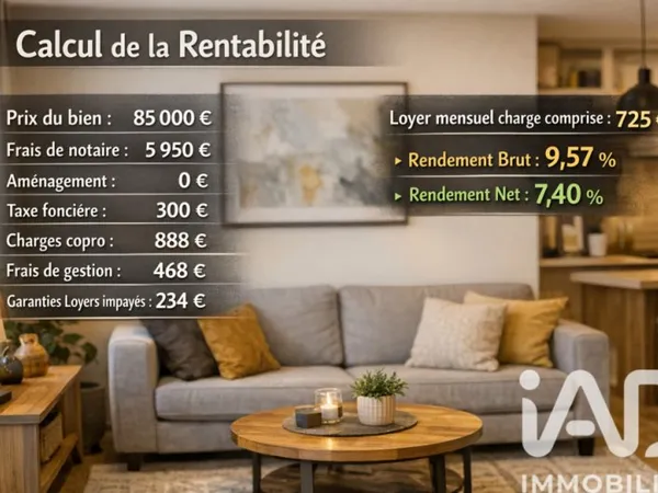 Vente Appartement 4 pièces