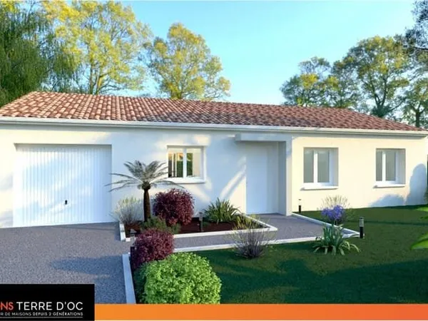 Terrain + maison à vendre à Revel