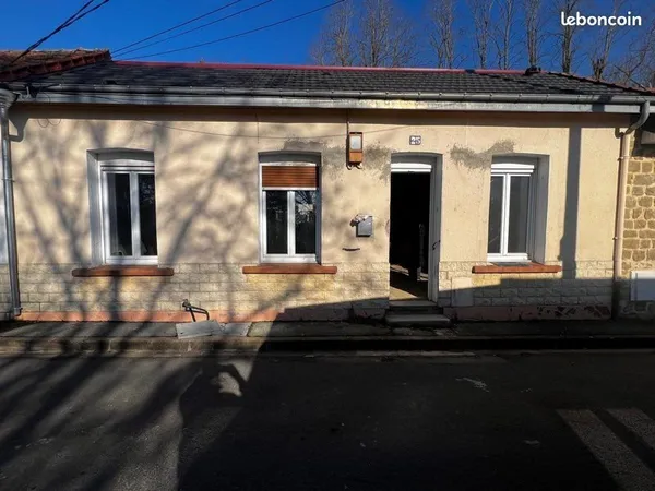 Maison mitoyenne de plain-pieds 90m2 plateau